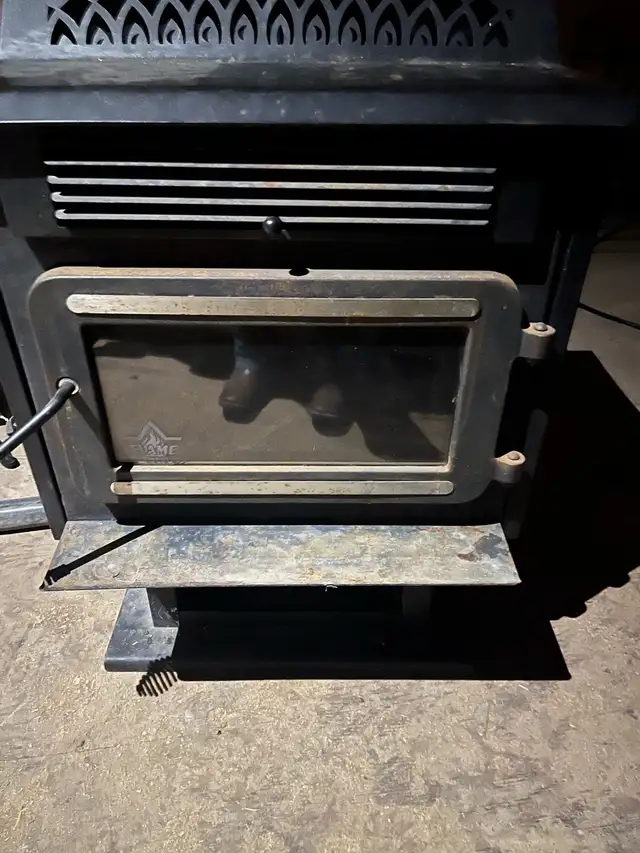 Flame Pellet Stove