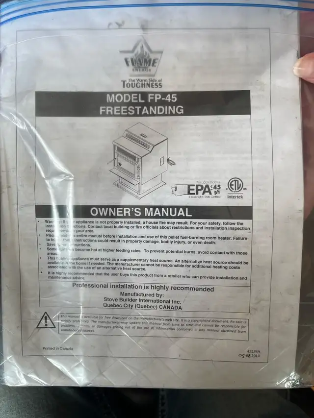 Flame Pellet Stove - Photo 5