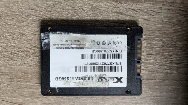 Used 256GB SATAIII SSD - Photo 2