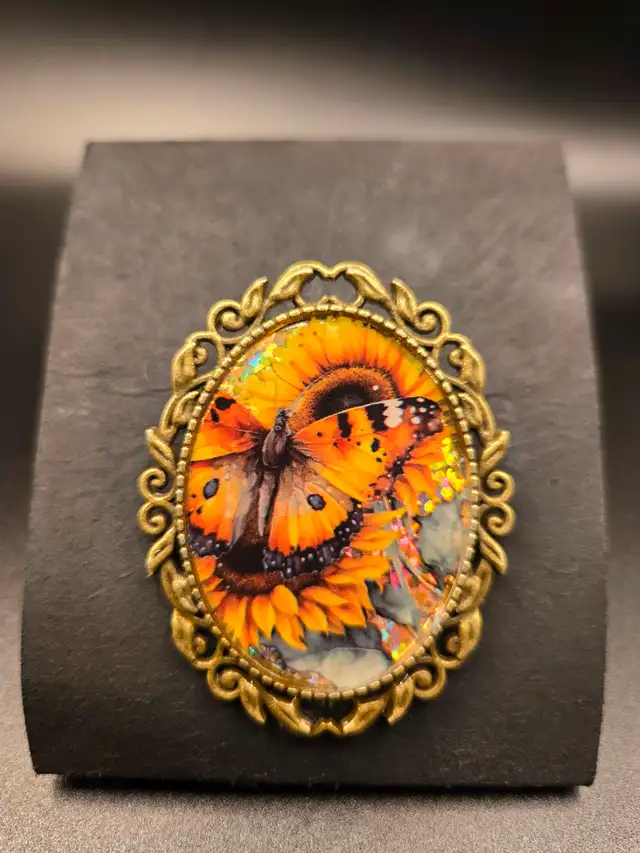 My Handmade Flower Brooches (part 1of2)