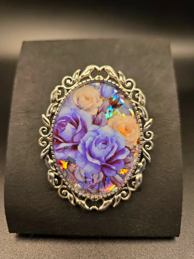 My Handmade Flower Brooches (part 1of2) - Photo 3