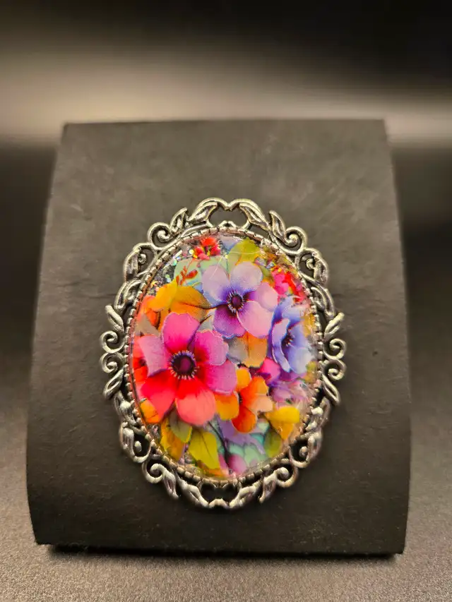 My Handmade Flower Brooches (part 1of2) - Photo 4