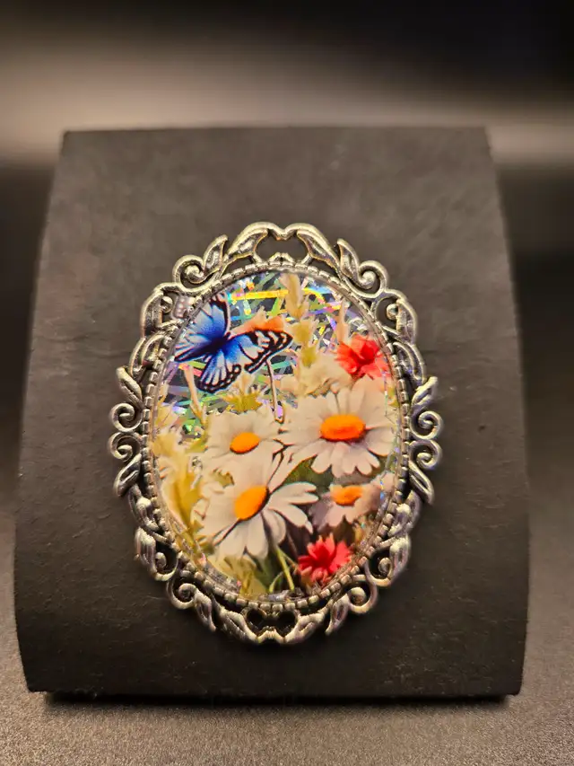 My Handmade Flower Brooches (part 1of2) - Photo 5