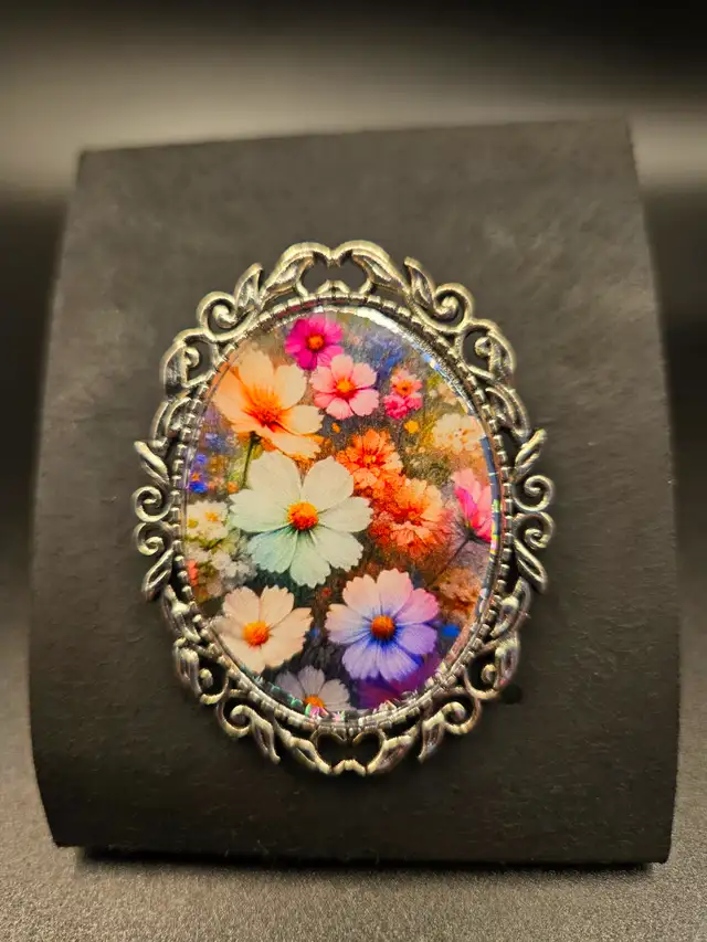 My Handmade Flower Brooches (part 1of2) - Photo 10