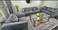 Velvet Sofa Set - Brand New Set