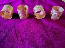 Anneaux pour serviettes de table