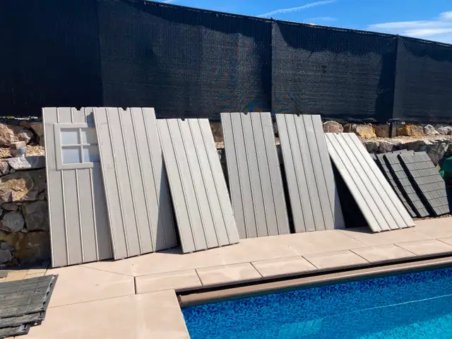 Lifetime shed extension package 7.5ft.