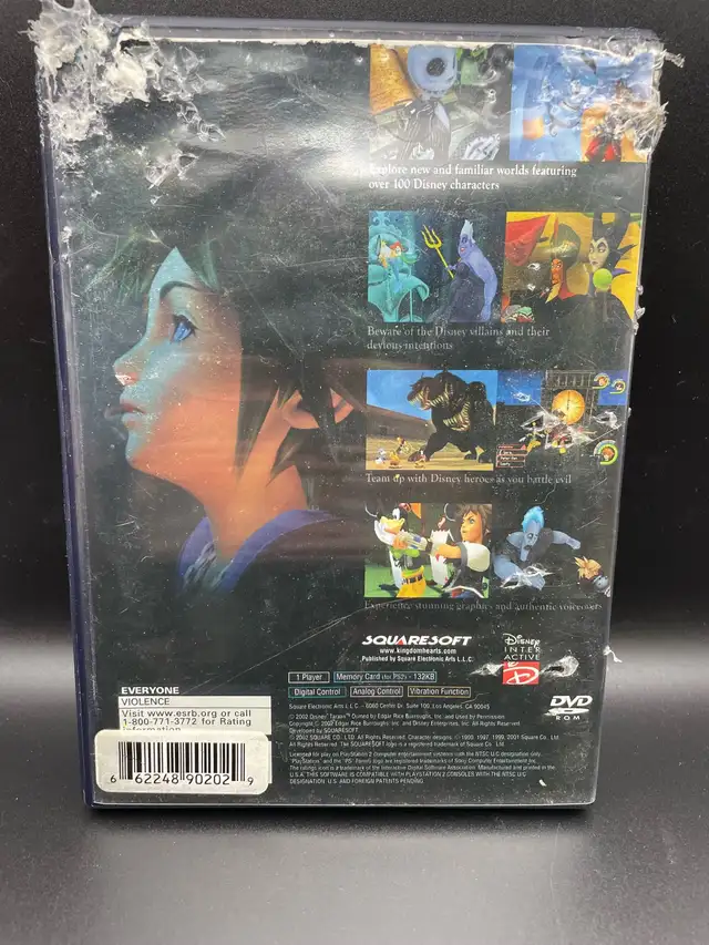 PS2 KINGDOM HEARTS W/MANUAL - Photo 2