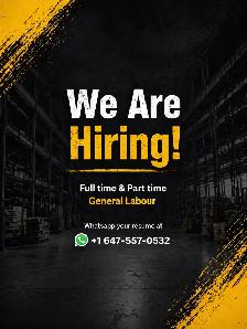 HIRING GENERAL LABOUR