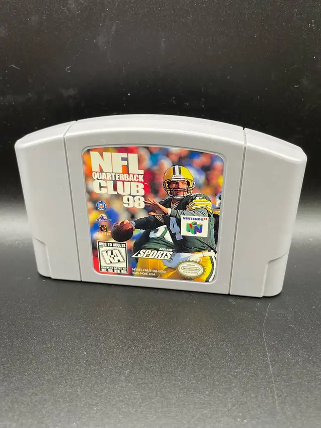 NINTENDO 64 NFL QUARTERBACK CLUB 98