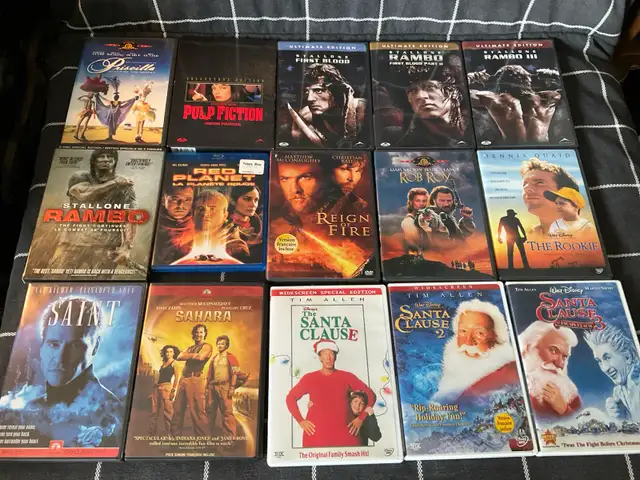 DVD movies (V)