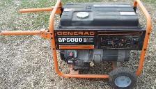 Generac GP5000 Generator w/ Heavy Duty Power Cord