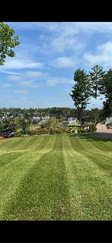 Lawn mowing services