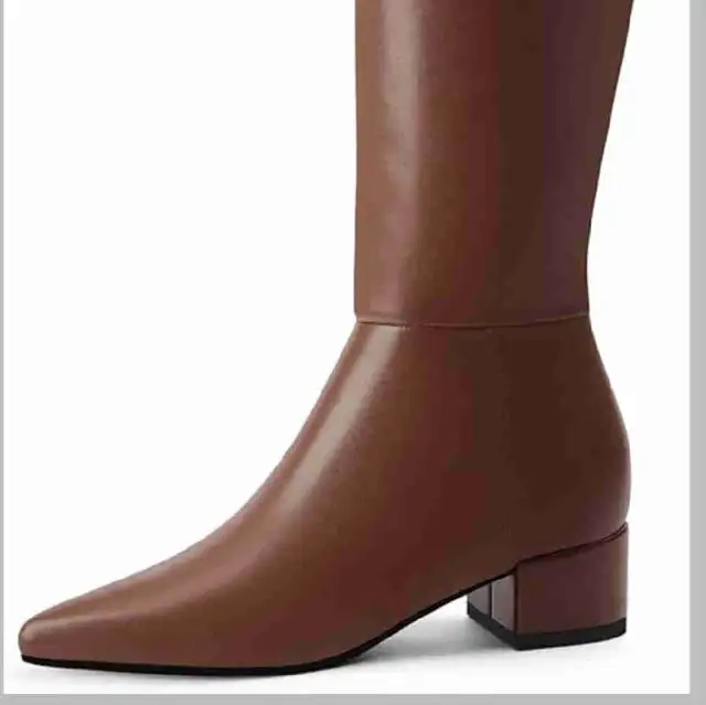 New in Box  Knee high brown boots - size 9.5