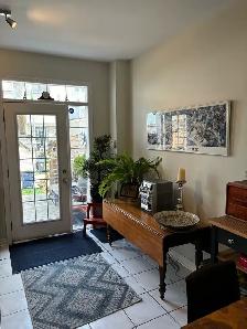 Leslieville, shared accommodations, large bright bedroom