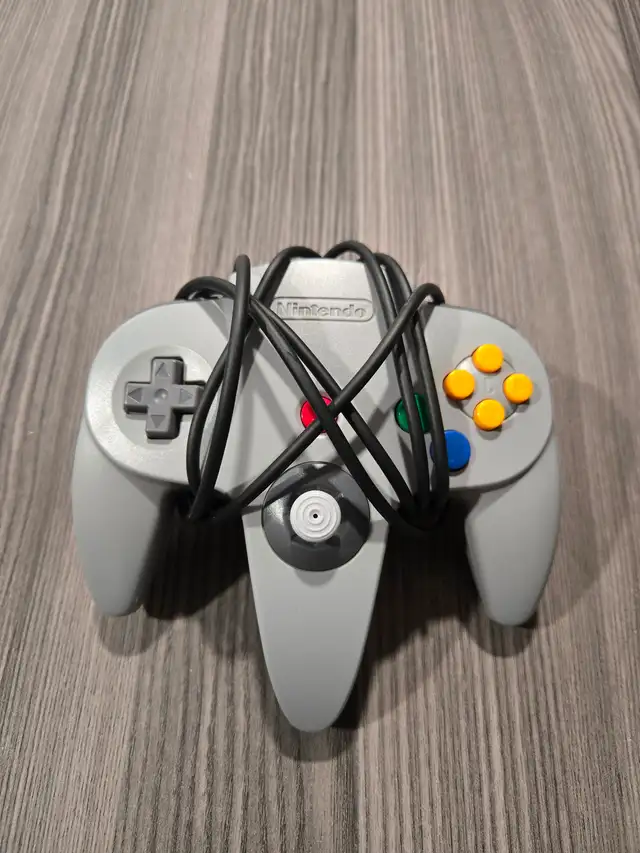 Original Nintendo 64 controller, GREY