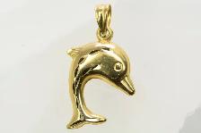 14K DOLPHIN PENDANT