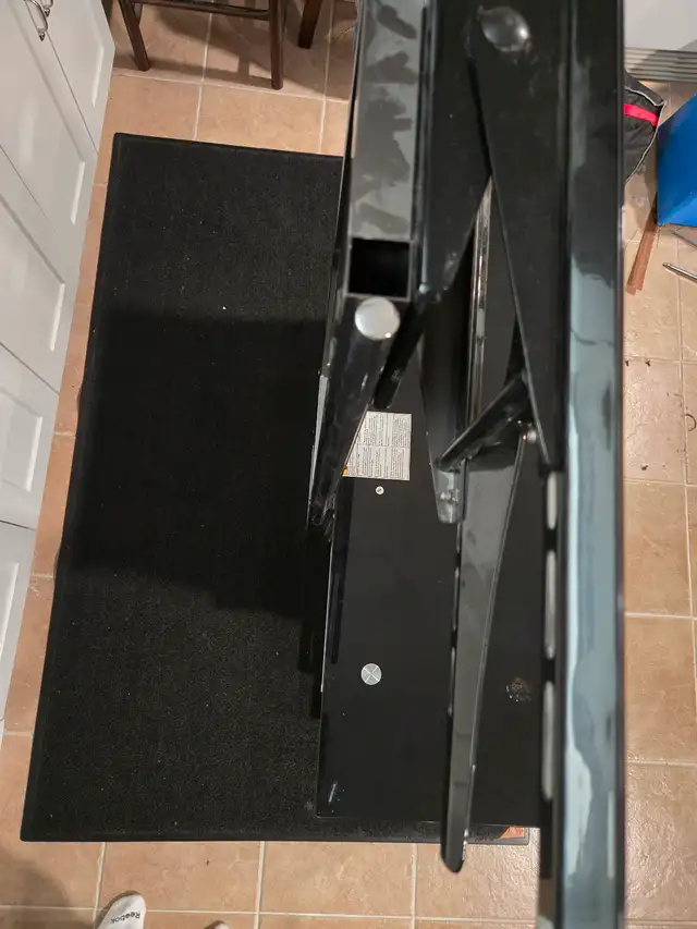 3 Tier Glass Stand with TV Mount - Photo 6