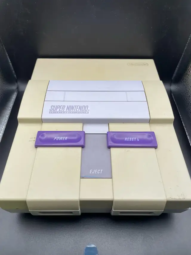 AS-IS SUPER NINTENDO ENTERTAINMENT SYSTEM