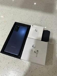 Samsung Galaxy S20 128GB Earbuds/Charger Set/Delivery