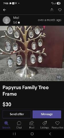 Papyrus Family Tree For Sale