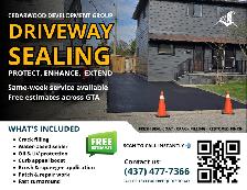 Driveway Sealing & Crack Repair | FREE Estimate