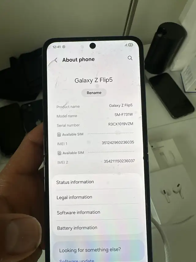 Samsung Galaxy fold flip 5 256GB Airpods/Delivery - Photo 4