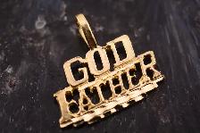 10K GOD FATHER PENDANT