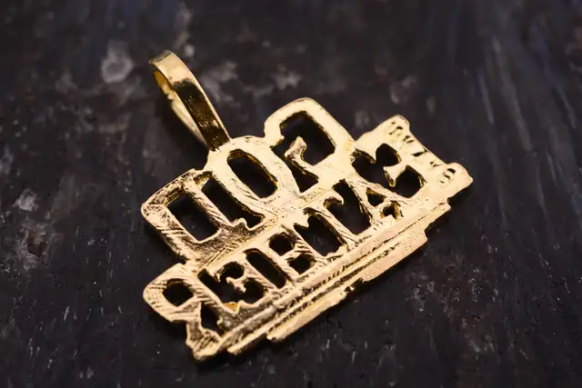 10K GOD FATHER PENDANT - Photo 3