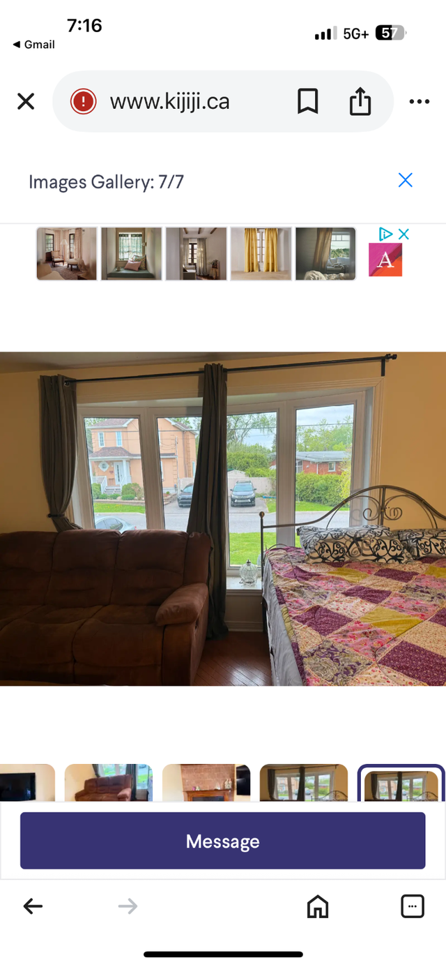 Room for Rent in Pierrefonds for  500$ call 514-235-7309 - Photo 3