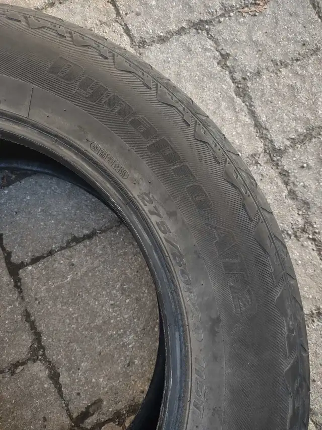 4 pneus été Hankook Dynapro 275-60R20 très bon état. - Photo 6