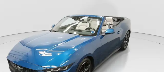 2025 Ford Mustang Convertible Blue,Certified ,One owner,Sale! - Photo 2