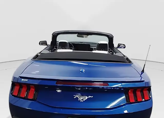 2025 Ford Mustang Convertible Blue,Certified ,One owner,Sale! - Photo 4