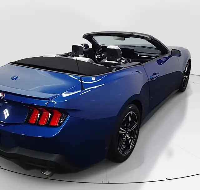 2025 Ford Mustang Convertible Blue,Certified ,One owner,Sale! - Photo 5