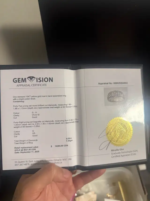 Mens Diamond Ring - Photo 2