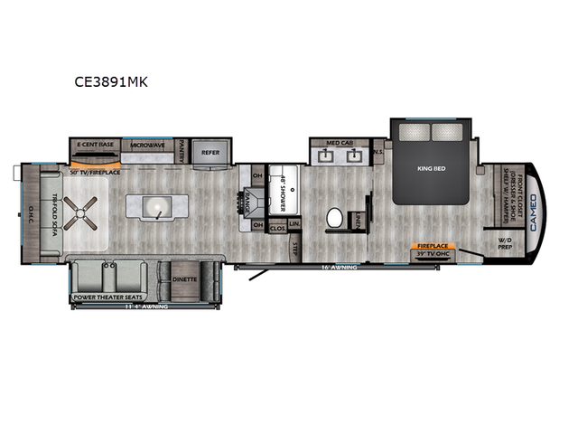2023 CrossRoads RV Cameo CE3891MK