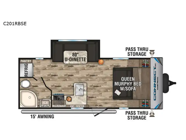 2019 KZ Connect SE C201RBSE