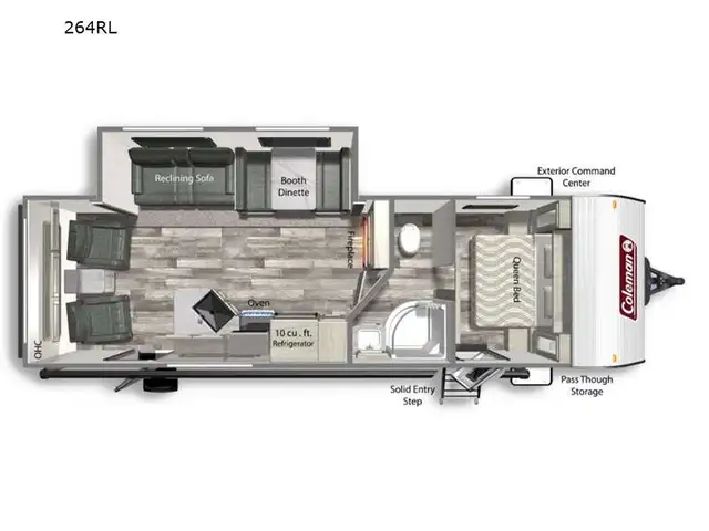 2022 Dutchmen RV Coleman Lantern Series 264RL