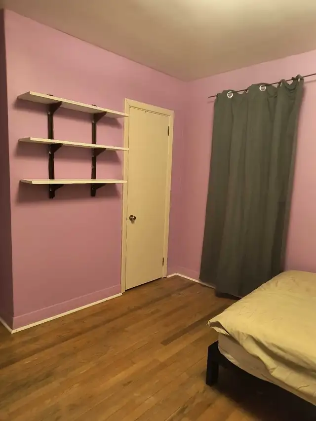 one furnished bedroom
