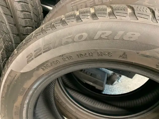 Set of 4 Pirelli Run Flat Winter Tires - Photo 4