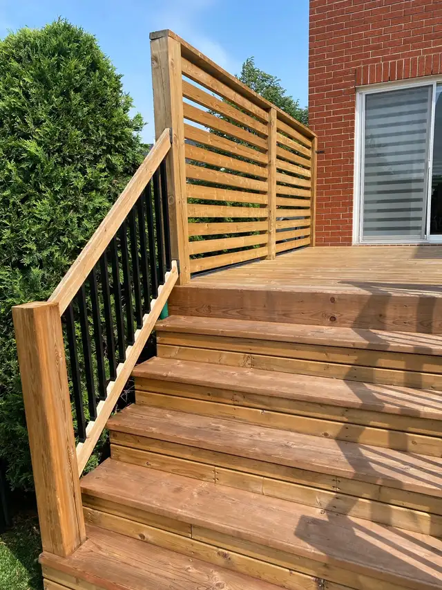 Deck staning - Photo 3