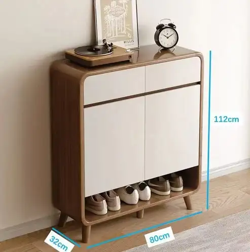 Brand New Shoe Cabinet 90 cm 2-Door Shoe Cabinet $139 - Photo 3