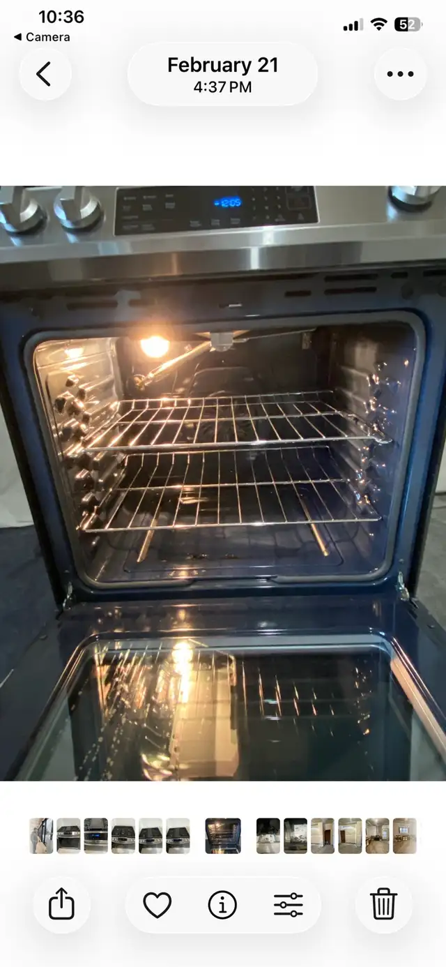 gas range Samsung almost brand new - Photo 4
