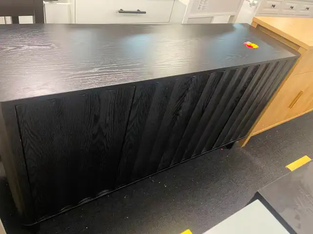 Brand New 55" Oak Chest of Drawers with 4 doors Sideboard $199 - Photo 3