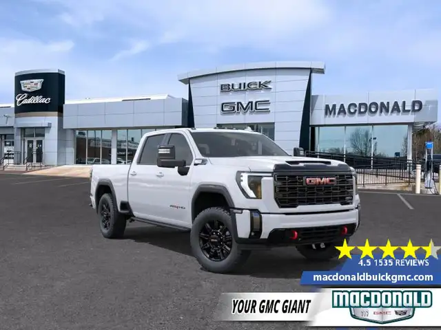 2026 GMC Sierra 2500HD AT4 - Leather Seats - $826 B/W