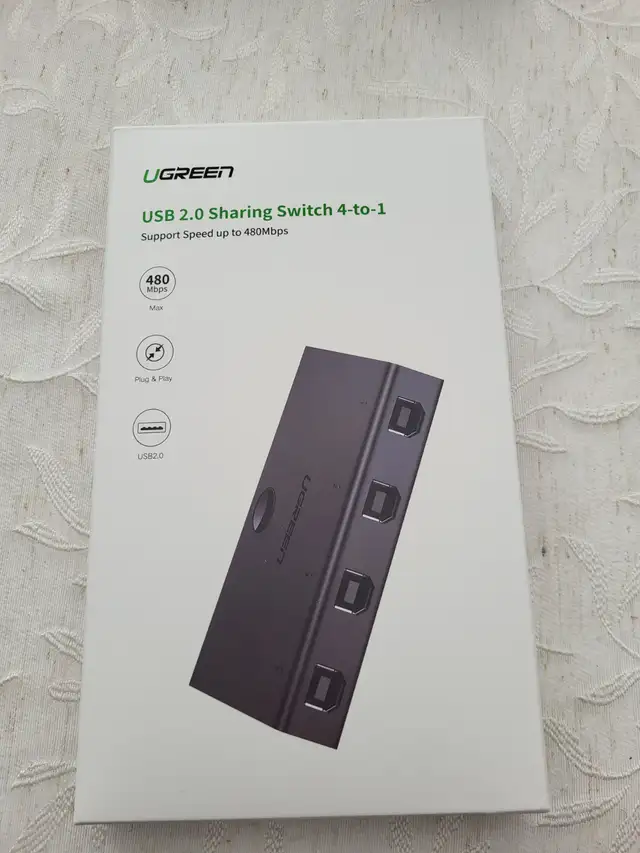 USB 2.0 Sharing Switch 4 to 1