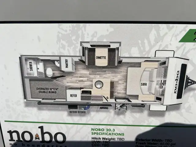 2023 Forest River NOBO NO BOUNDARIES 20.3 ULTRA RECHERCHE! - Photo 41