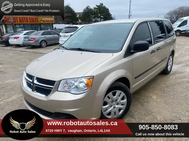 2016 Dodge Grand Caravan 4dr Wgn Canada Value Package