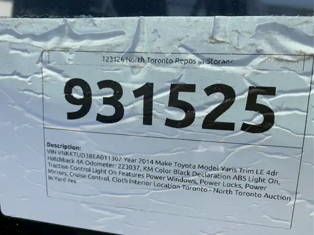 2014 Toyota Yaris - Photo 32