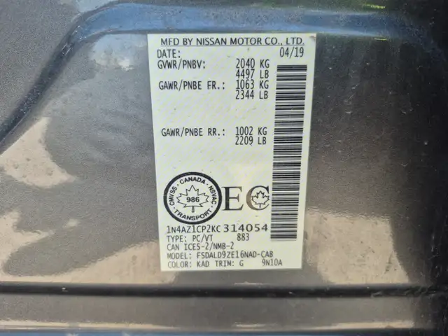 2019 Nissan LEAF - Photo 17